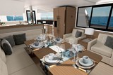 Bali 4.4 interior salon / galley